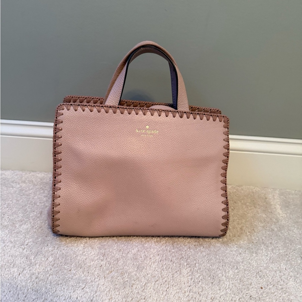 Kate Spade Blush and Brown Tote
